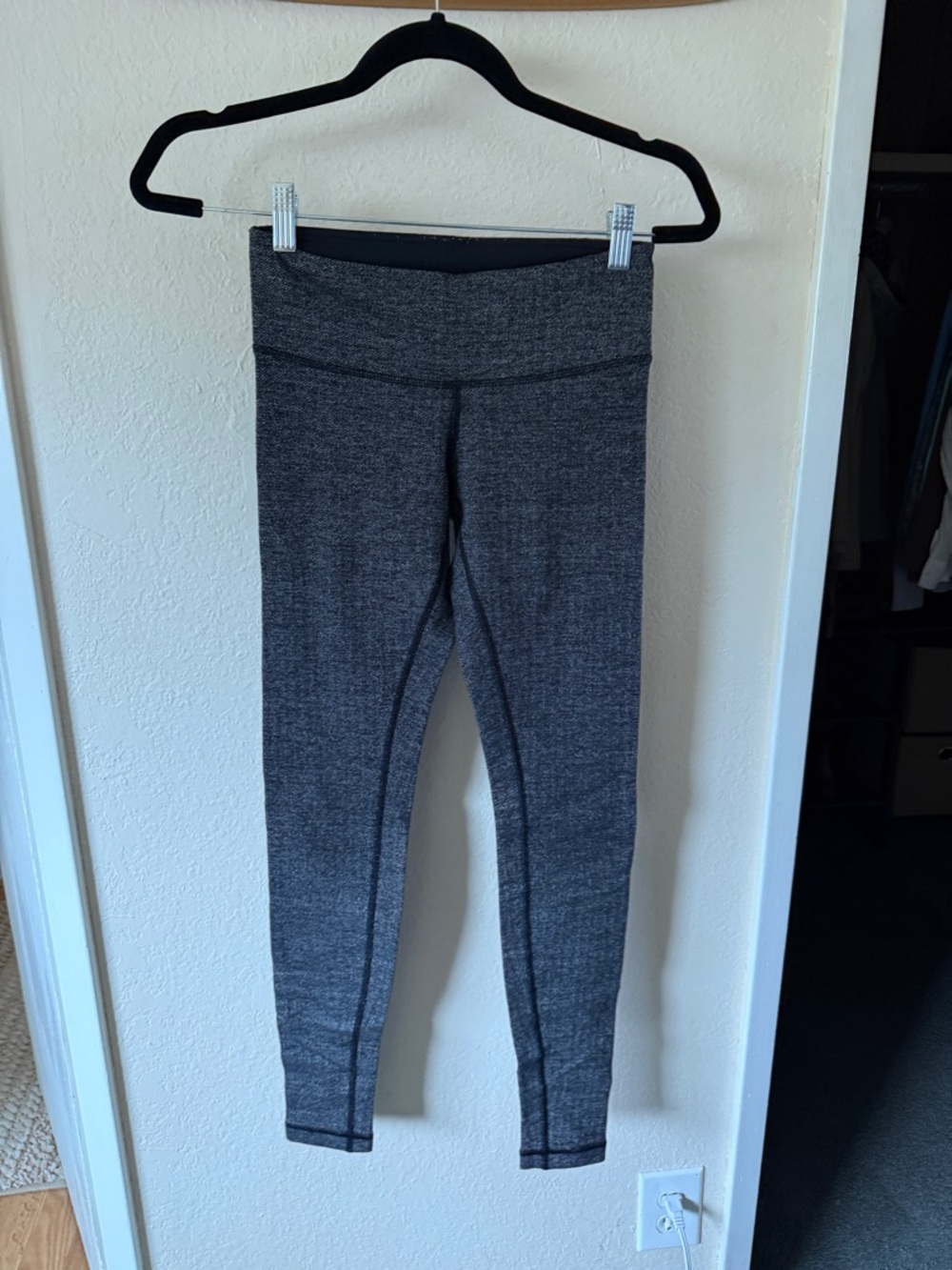 lululemon athletica Charcoal Heather High-Rise Leggings